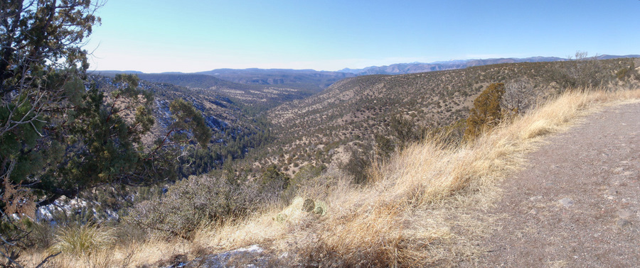 On NM-15 in Gila National Forest.